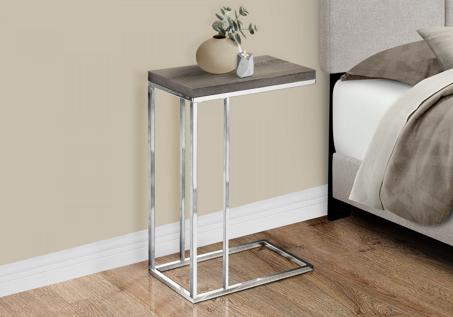 Zivo Side Table - Taupe