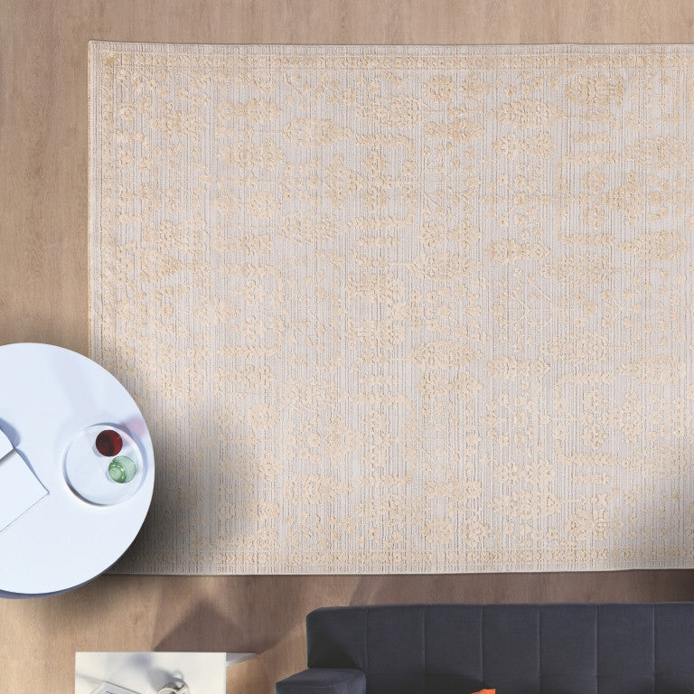 Alpena Stripes Rug - 3' x 5' - Antique White