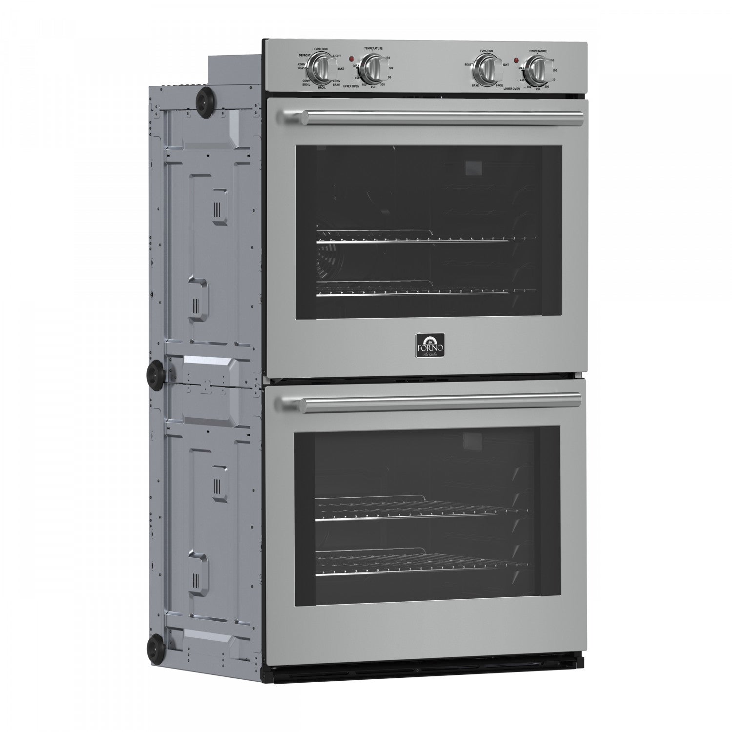 Forno Vomero Stainless Steel 30" Double Wall Oven (5.0 Cu. Ft.) - FBOEL1324-30