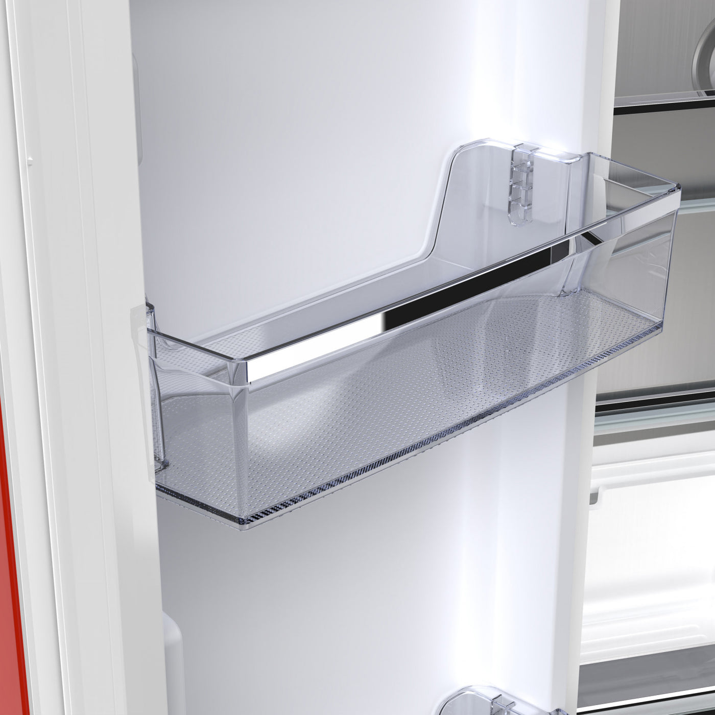 Forno Luigi Red French Door Refrigerator (18 Cu. Ft.) - FFFFD1791-33RED