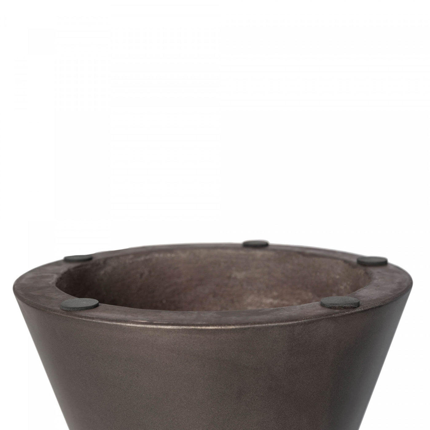 Gavrin Hourglass Side Table - Bronze