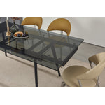 Makena Extendable Dining Chair - Black