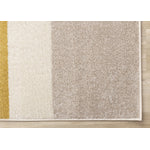 Maui Contemporary Geometric Area Rug - Cream Yellow - 5' X 8'