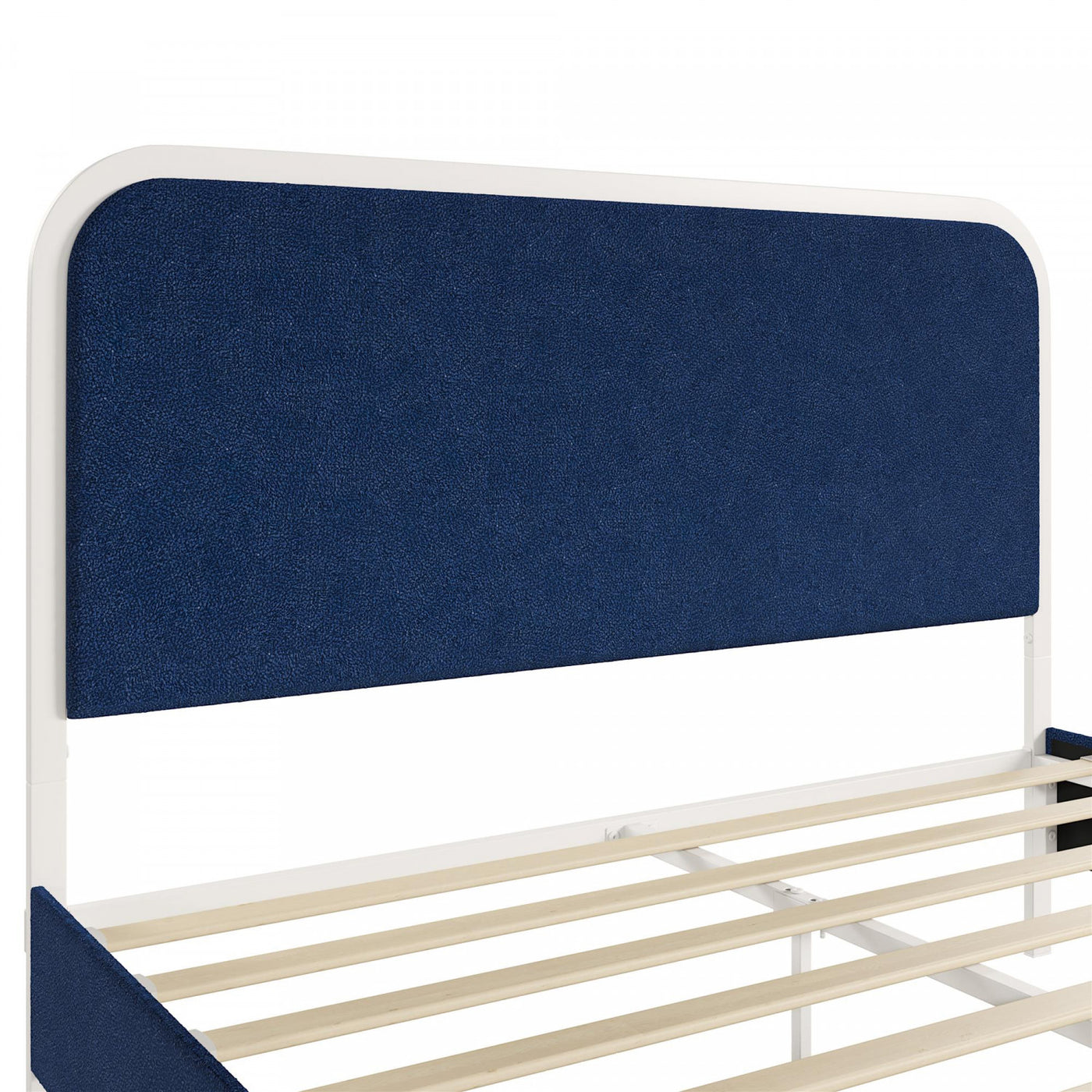 Novogratz Tallulah Upholstered Queen Platform Bed - Navy