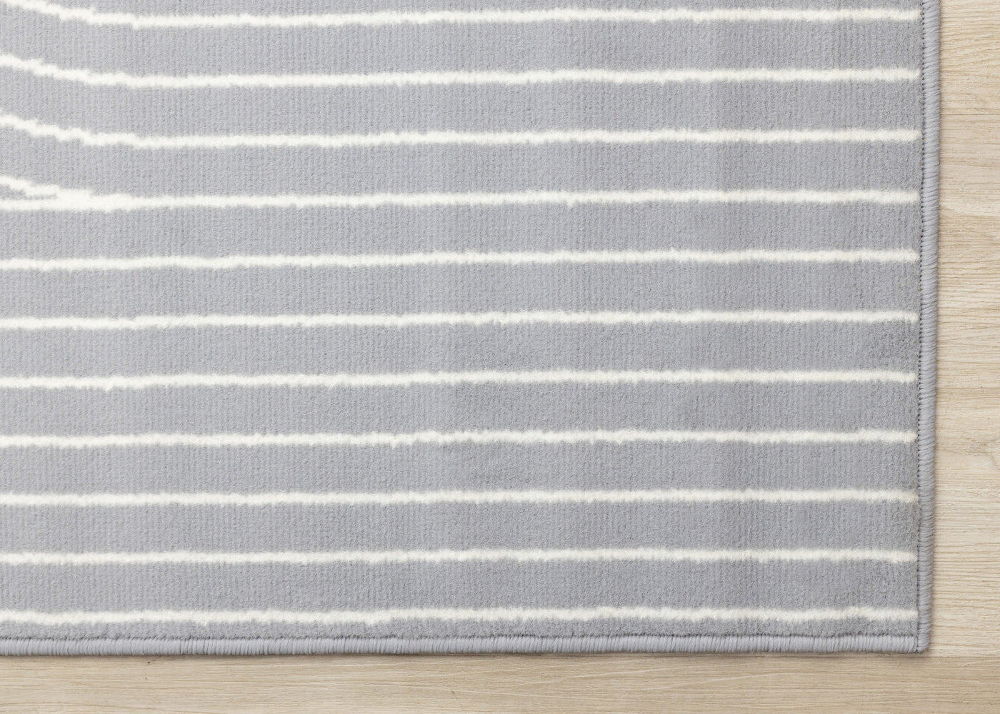 Functional Modern Arches Area Rug - Grey White - 5' X 8'