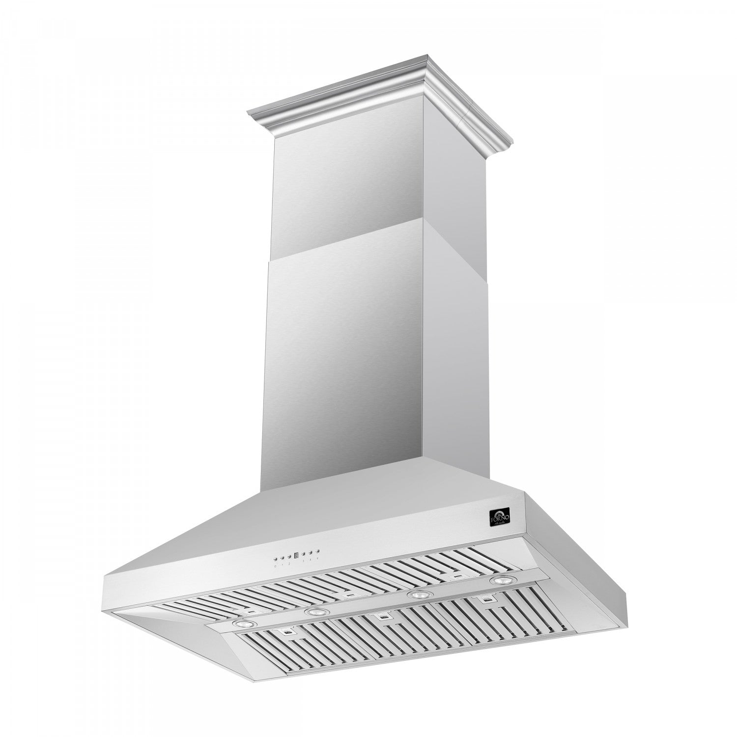 Forno Coppito Stainless Steel 48" 1200 CFM Island Range Hood - FRHIS5129-48