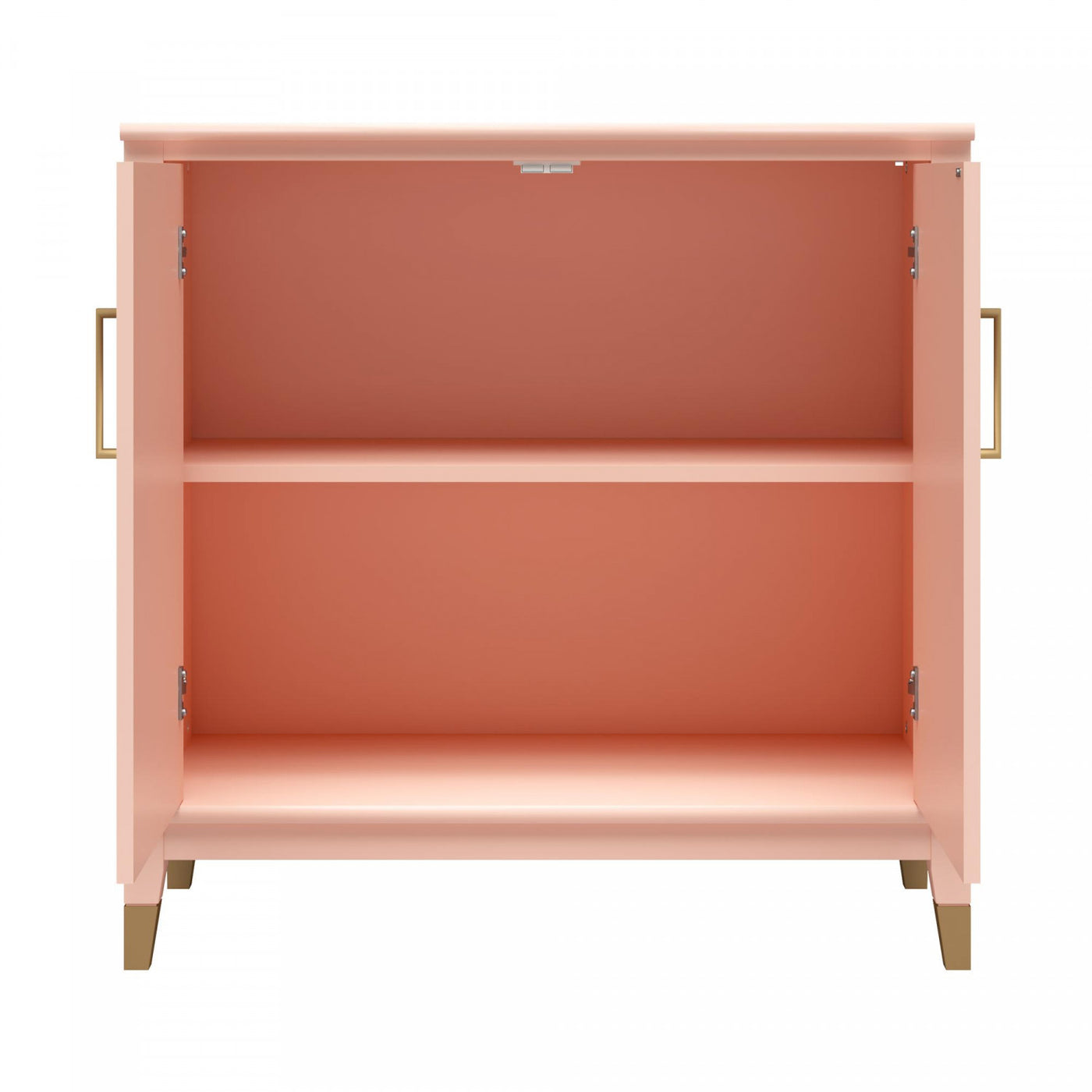 Westerleigh 2-Door Accent Cabinet - Pale Pink
