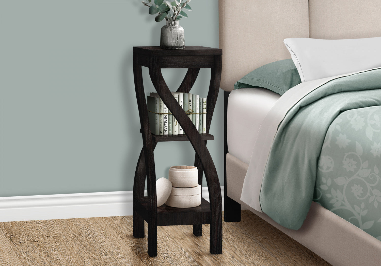 Thira Side Table - Brown