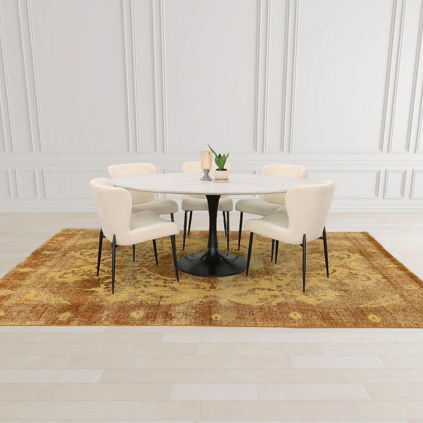Jorlen Dining Chair - Cream