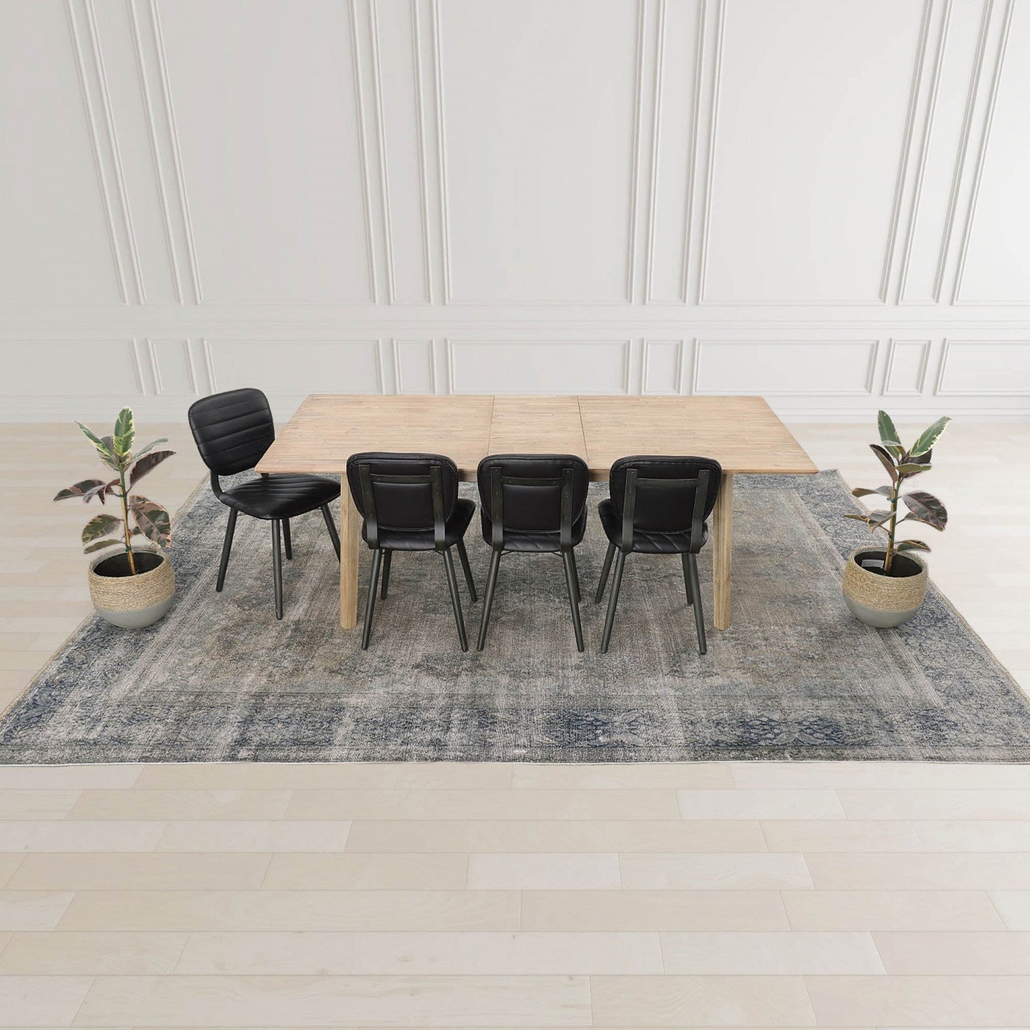 Wynmere Mixed Grass And Concrete Pot - Grey/Beige