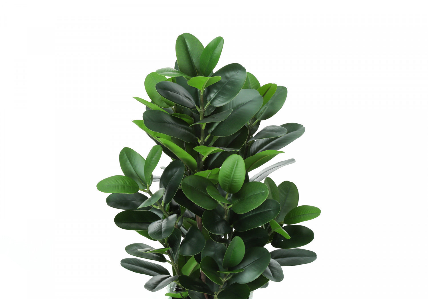 31" Garcinia Tree With 7" Marble-look Pot - Green