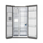 Forno Salerno 40" Stainless Steel Built-in Side-by-Side Refrigerator With Ice & Water Dispenser (20 Cu. Ft.) - FFRBI1844-40SG