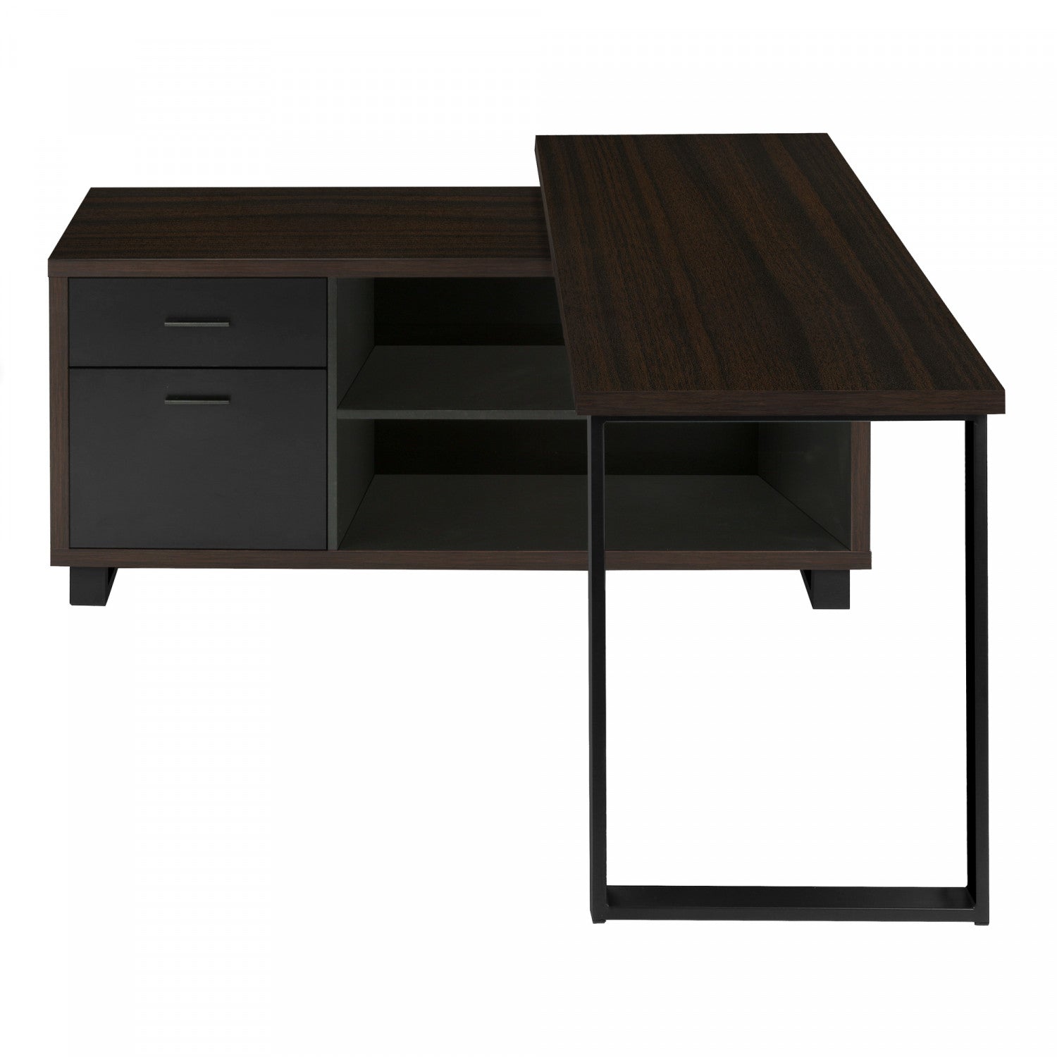 Runo Desk - Espresso Brown