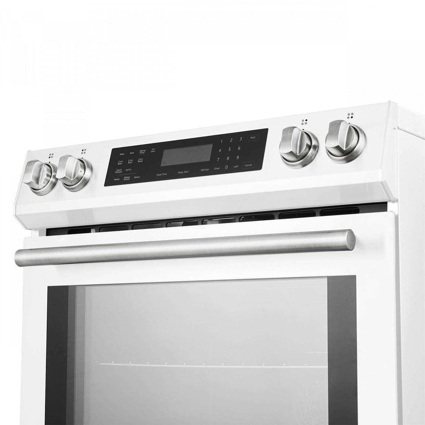 Forno Donatello White Slide-in Induction Range With True Convection (5.0 Cu. Ft.) - FFSIN0905-30WHT