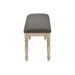 Kesta Bench - Antique Grey
