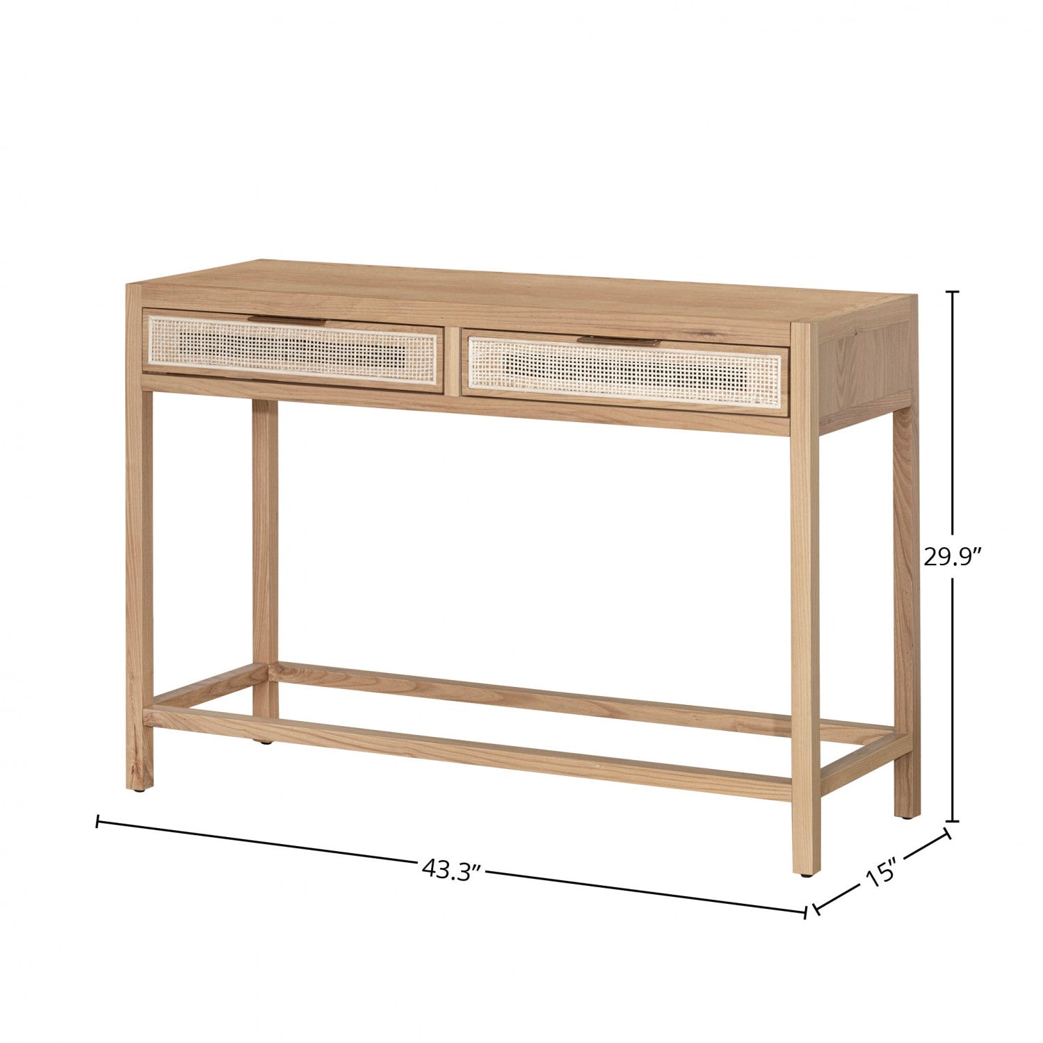 Nurelle Console Table - Natural