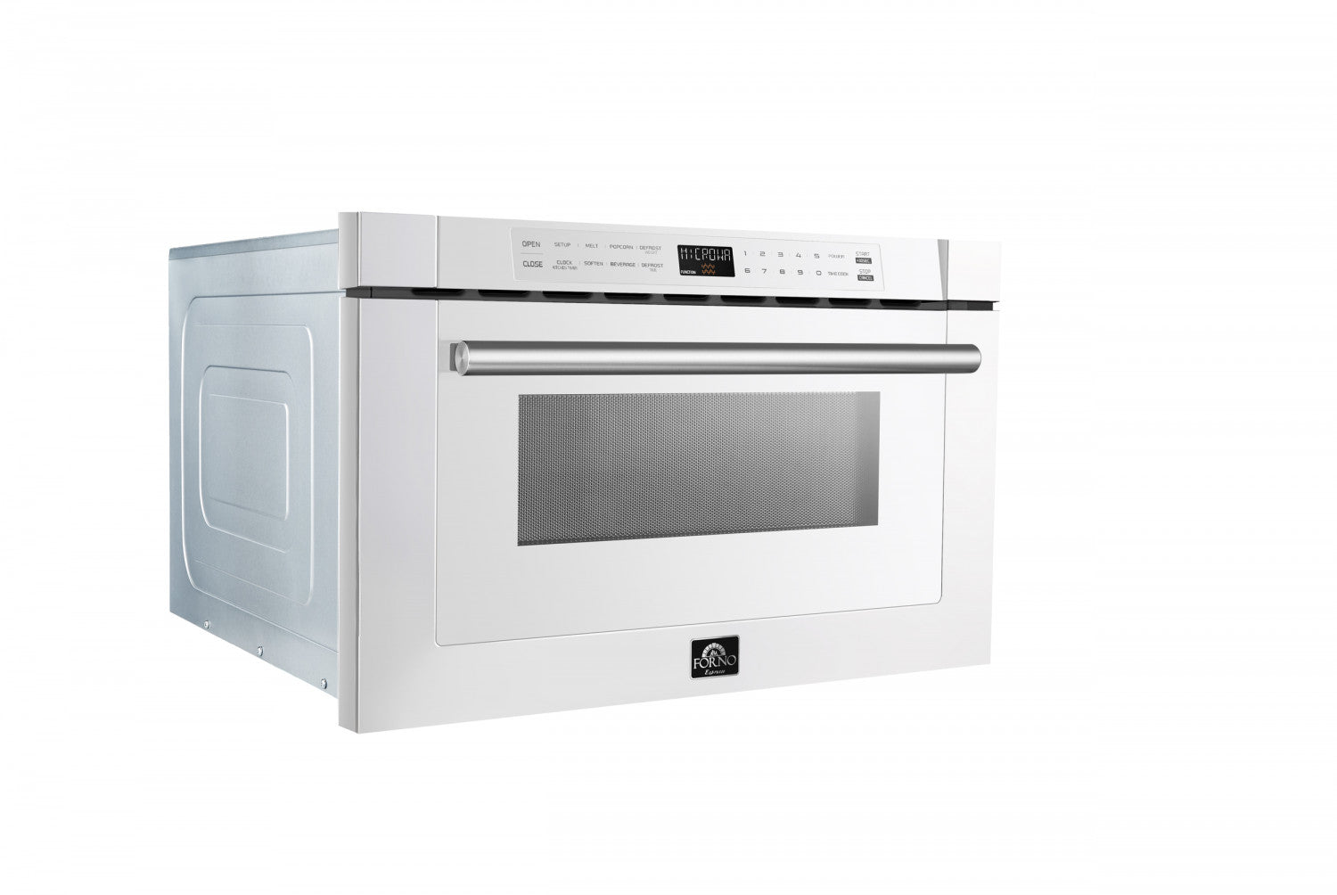 Forno Capoliveri White 24" Built-In Microwave Drawer (1.2 Cu. Ft.) - FMWDR3000-24WHT