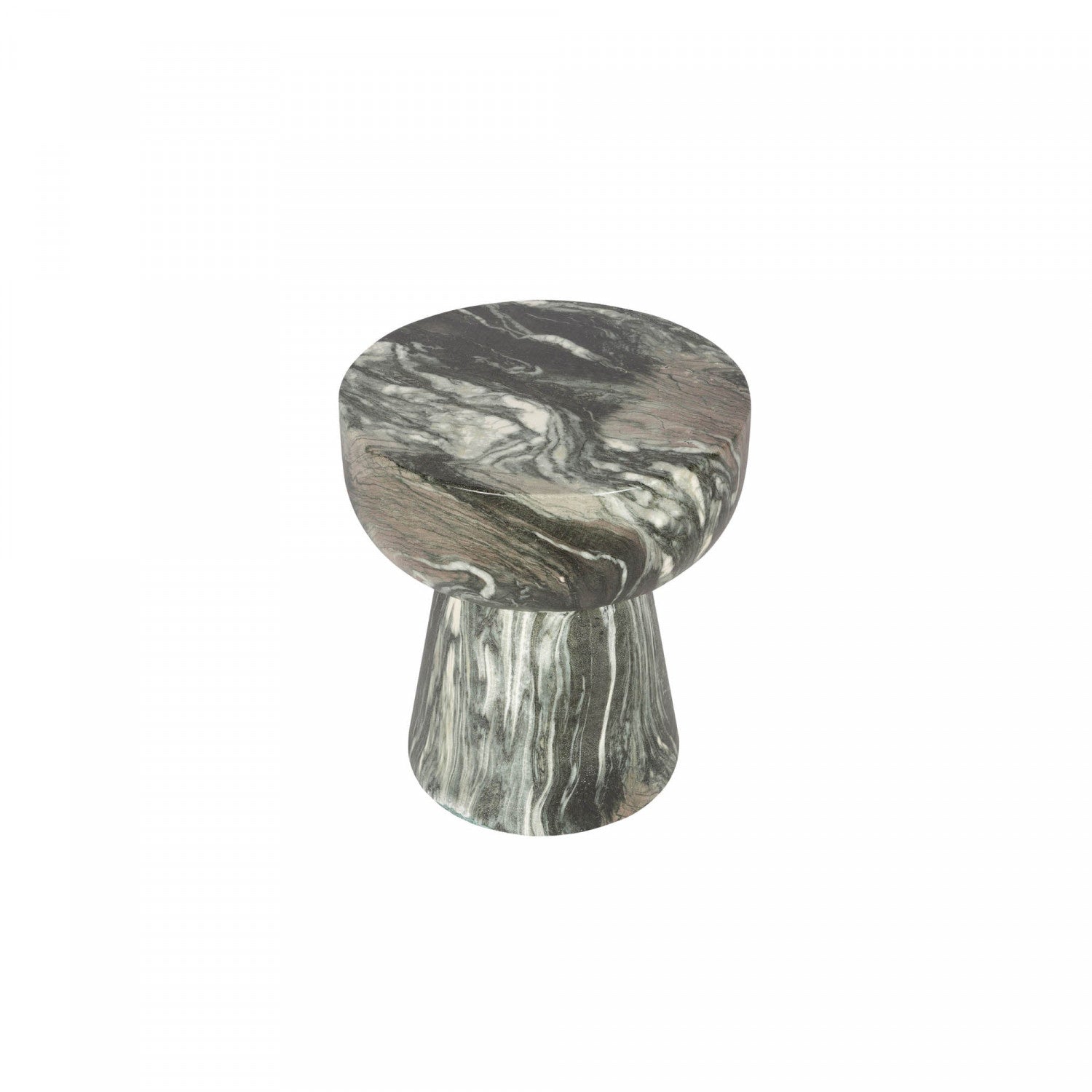 Valecourt Side Table - Marbled