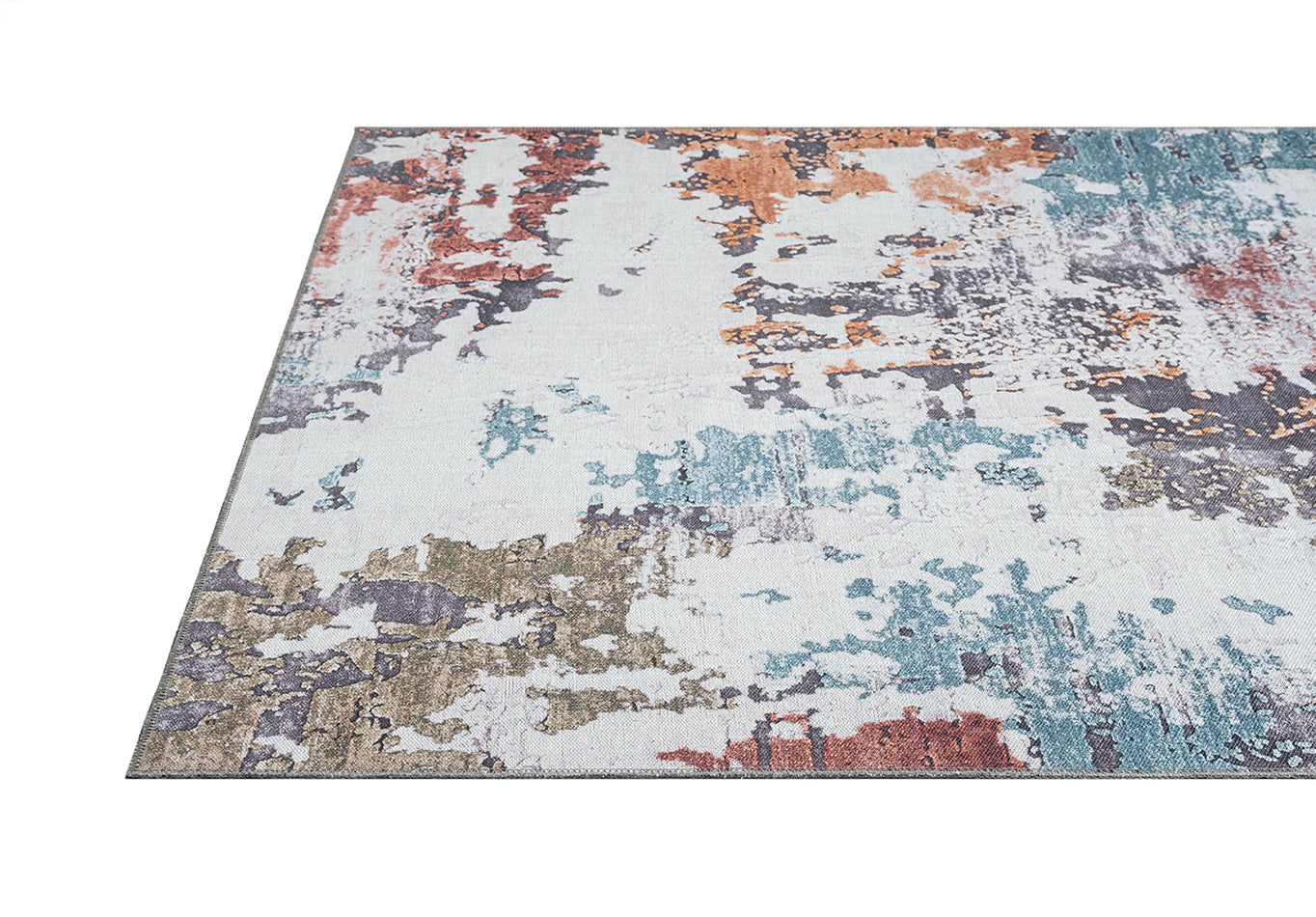 Jaipur 5' X 8' Washable Area Rug - Multi Coloured