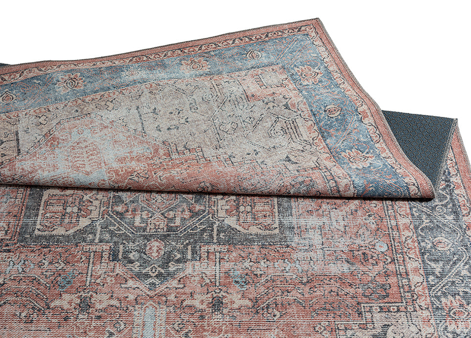 Jaipur 5' X 8' Washable Area Rug - Rust