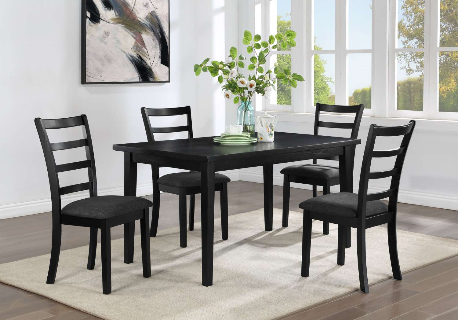Natalia Dining Table - Black