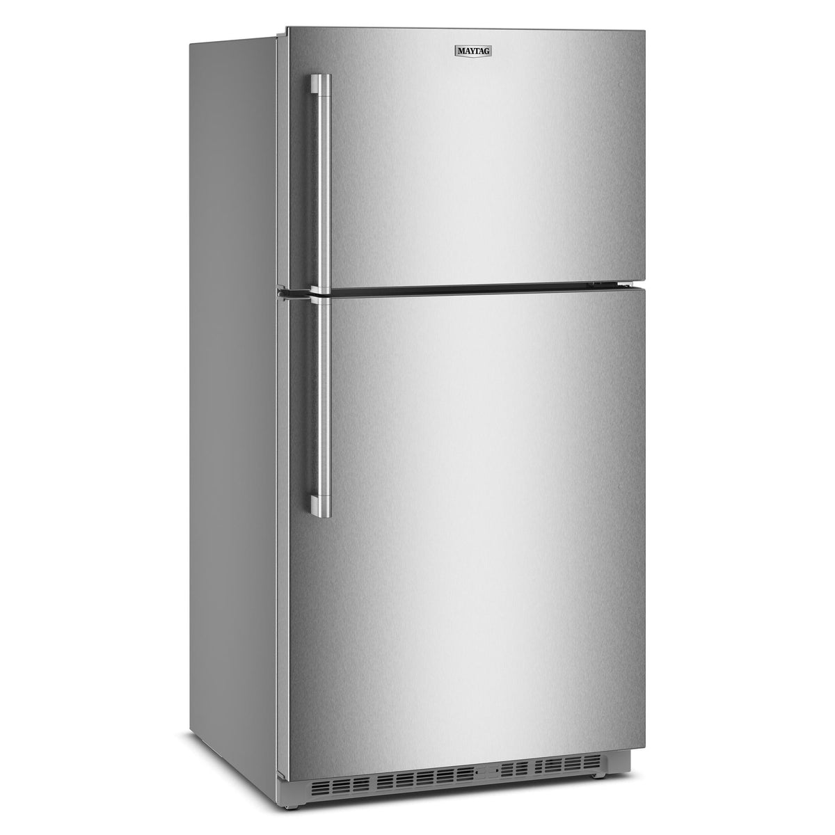 Maytag 33" 21.0 Cu. Ft. Fingerprint-Resistant Stainless Steel Top Freezer Refrigerator – MRTX7621TZ