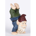 Notty Gnome - IV Statue - Blue/ Green