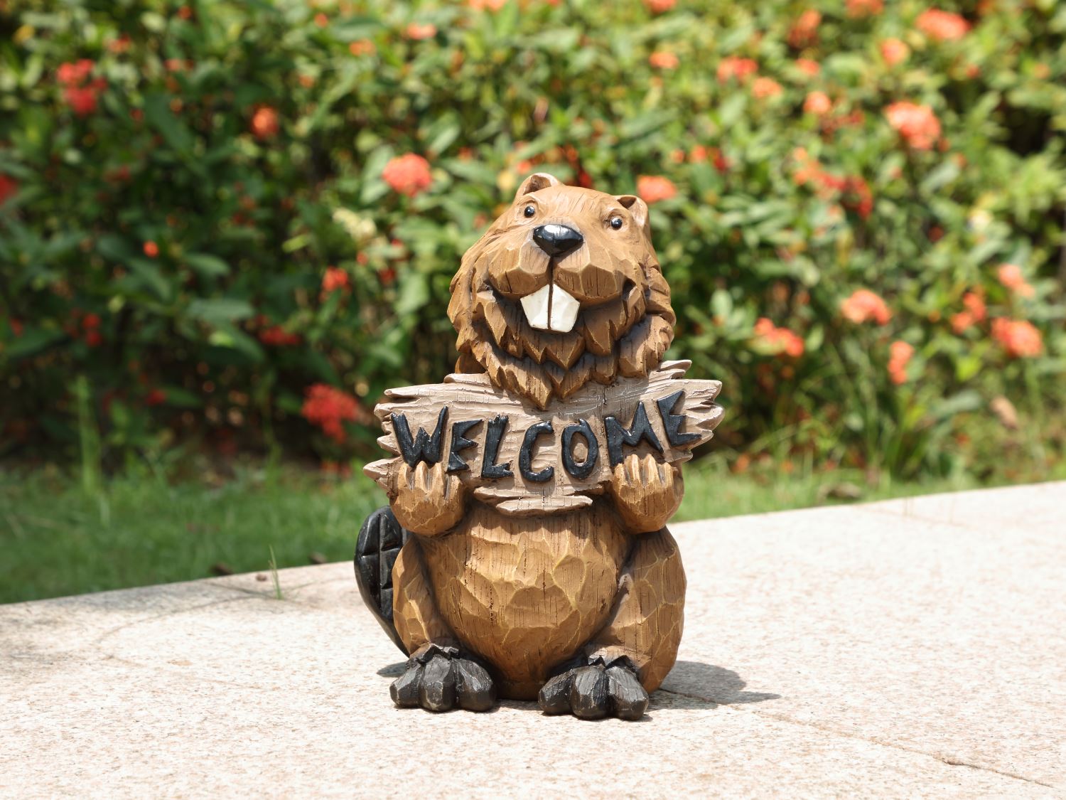 Stumpy Welcomes You Statue - Brown