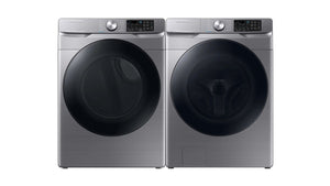 Samsung Platinum Front-Load Washer (5.2 cu. ft.) & Electric Dryer (7.5 cu. ft.) - WF45B6300AP/DVE45B6305P