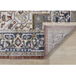 Macie Traditional Area Rug - Red Cream - 5' X 8'