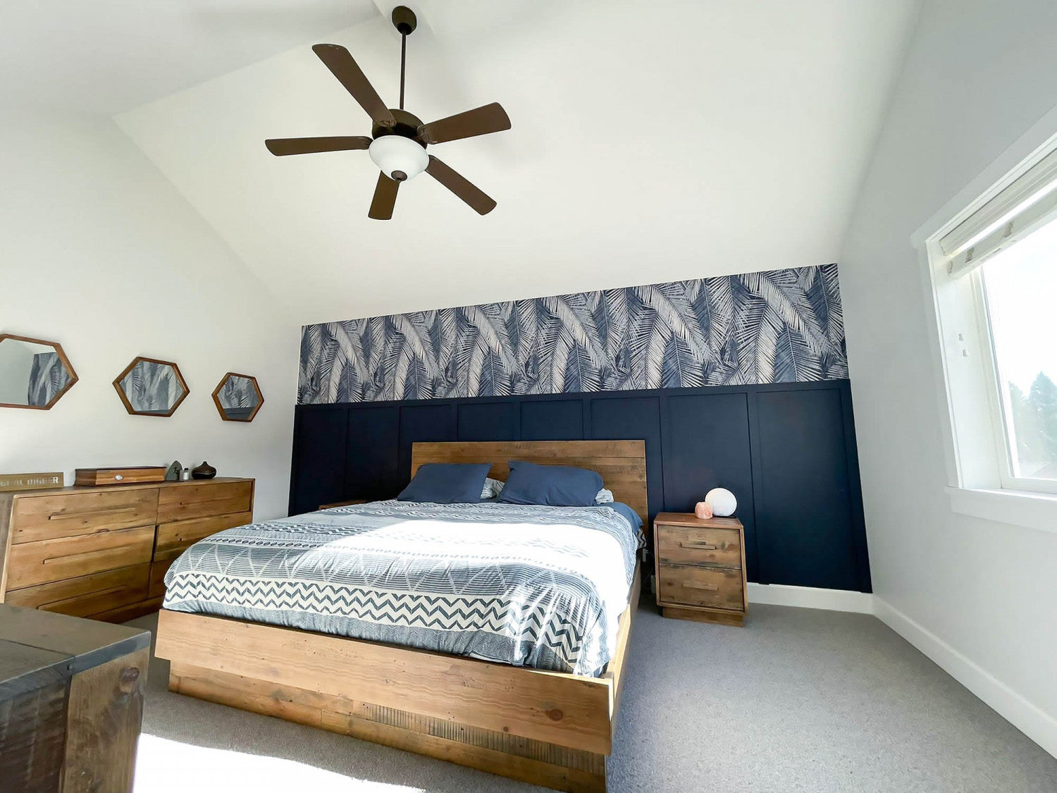 Charnwell Nightstand - Dark Driftwood