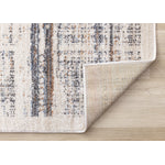 Sadie Casual Contemporary Area Rug - Grey Beige - 5' X 8'