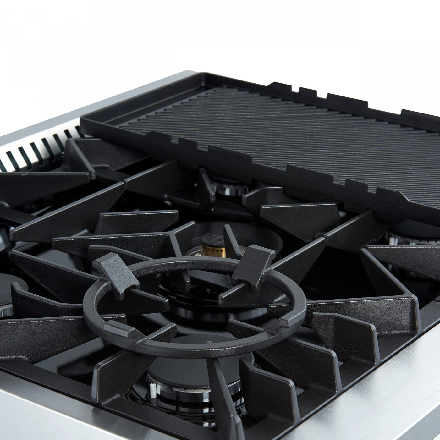 Forno Giovanni 30" Black Freestanding Gas Range (4.32 Cu. Ft.) - FFSGS6274-30BLK