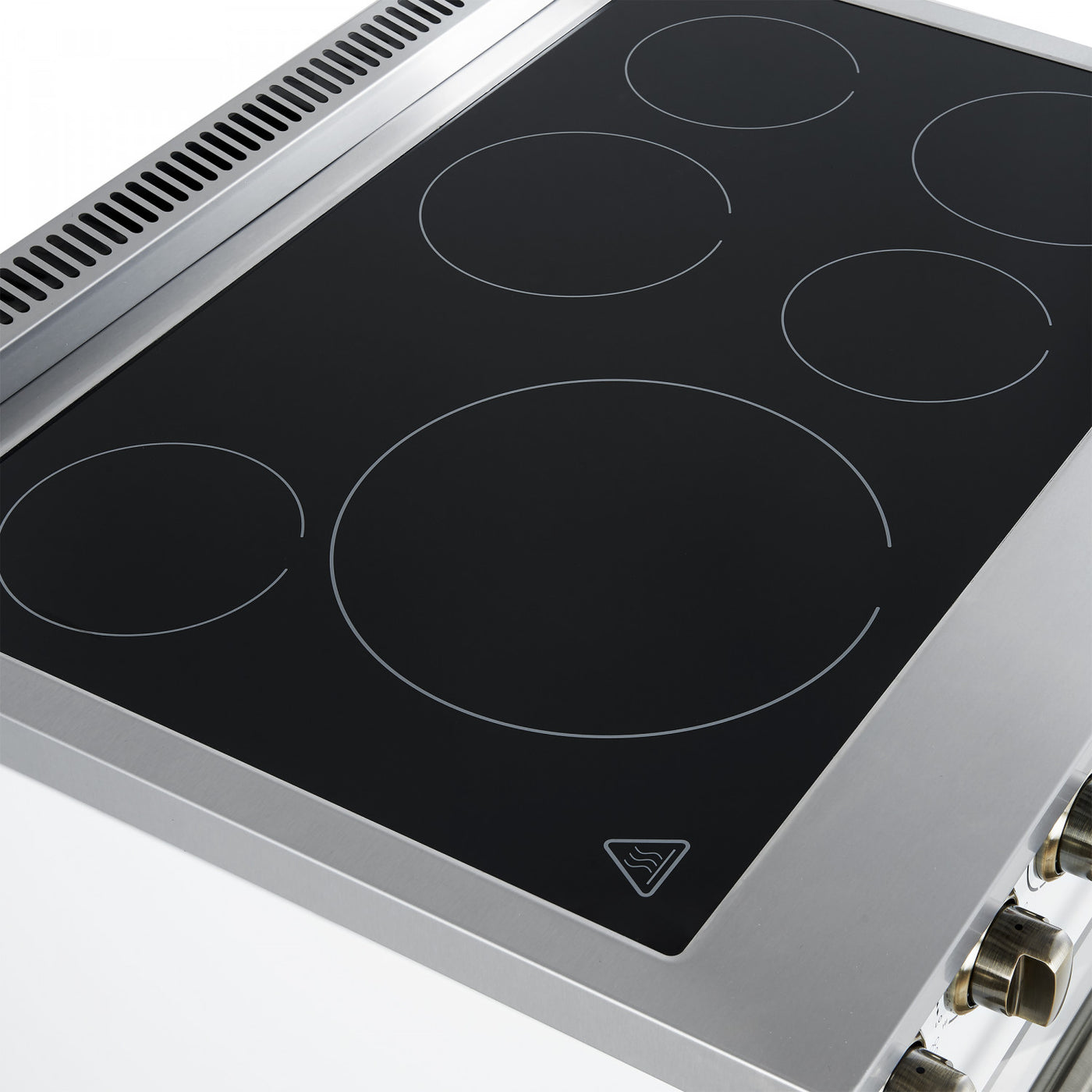 Forno Paolo 36" White Freestanding Electric Range With True Convection (5.44 Cu. Ft.) - FFSEL6011-36WHT