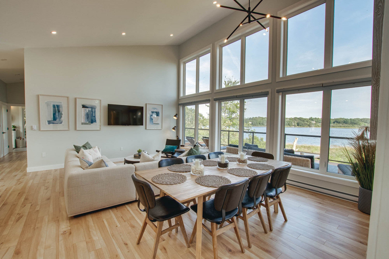 Lamarthe Dining Chair - Antique Black - Set of Two