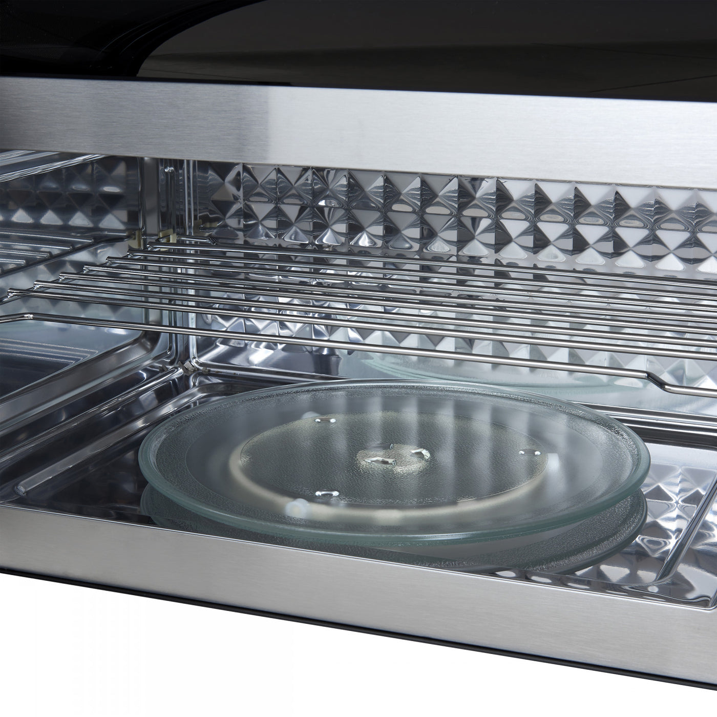 Forno Fornace Black 300 CFM Over-the-Range Convection Microwave (1.5 Cu. Ft.) - FOTR3038-30BLK