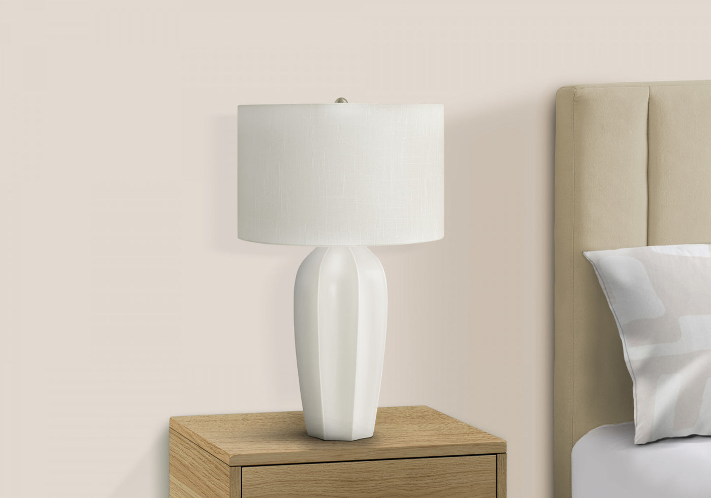 Quincy Table Lamp - Cream