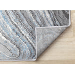 Functional Modern Area Rug - 5' X 8' - Blue/Grey