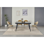 Makena Extendable Dining Chair - Black