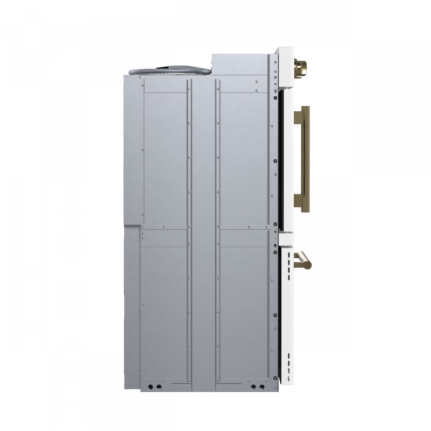 Forno Asti White 30" French Door Double Wall Oven with Dual True Convection and Air Fry (7.36 Cu. Ft.) - FBOEL1340-30WHT