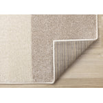 Maui Contemporary Geometric Area Rug - Cream Yellow - 5' X 8'