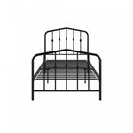 Novogratz Bushwick Metal Platform Twin Bed - Black