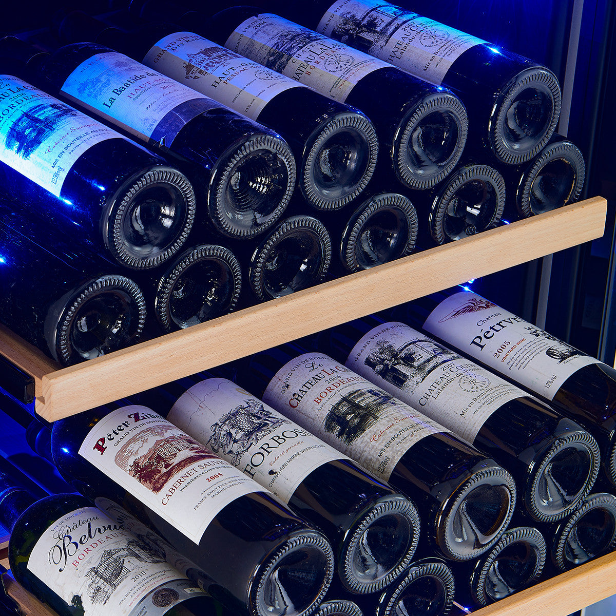 Forno Avellino 24" Stainless Steel 44 Bottle Dual Zone Wine Cellar (16 Cu. Ft.) - FWCDR6603-24S