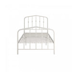 Novogratz Bushwick Metal Platform Twin Bed - Off White