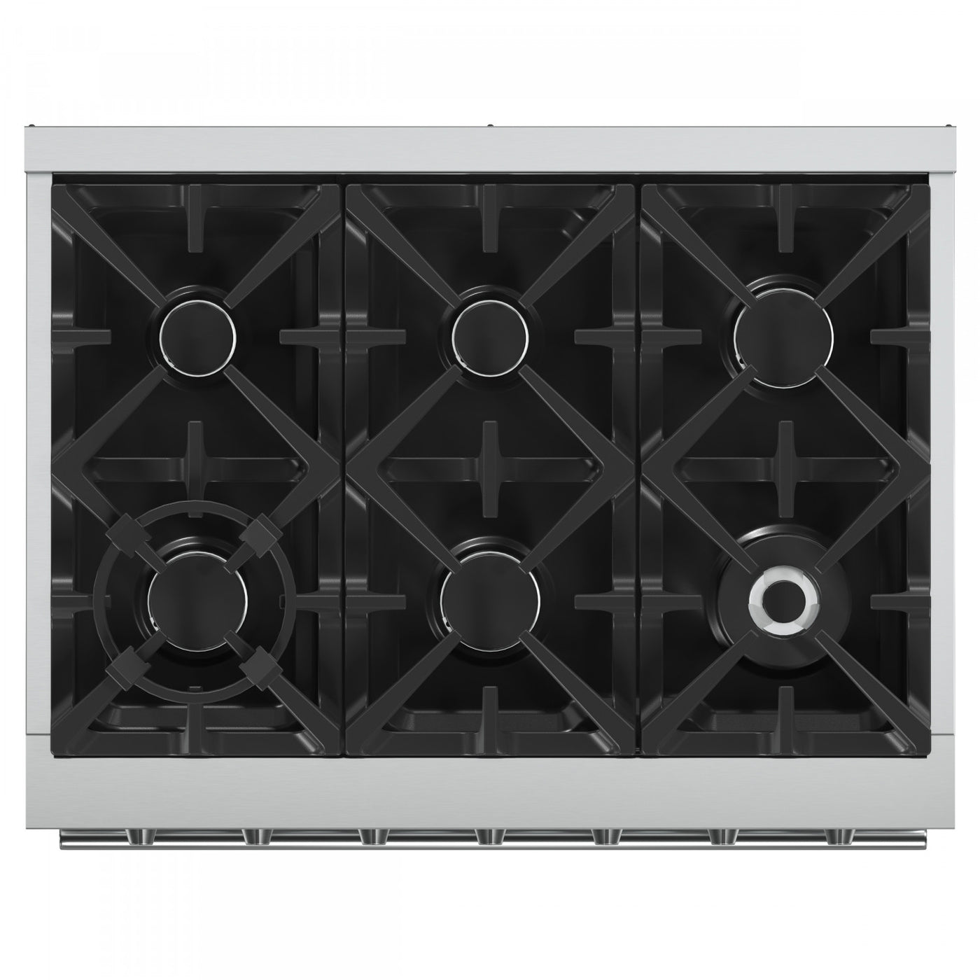 Forno Massimo 36" Stainless Steel Freestanding Gas Range With Air Fry (5.36 Cu. Ft.) - FFSGS6239-36