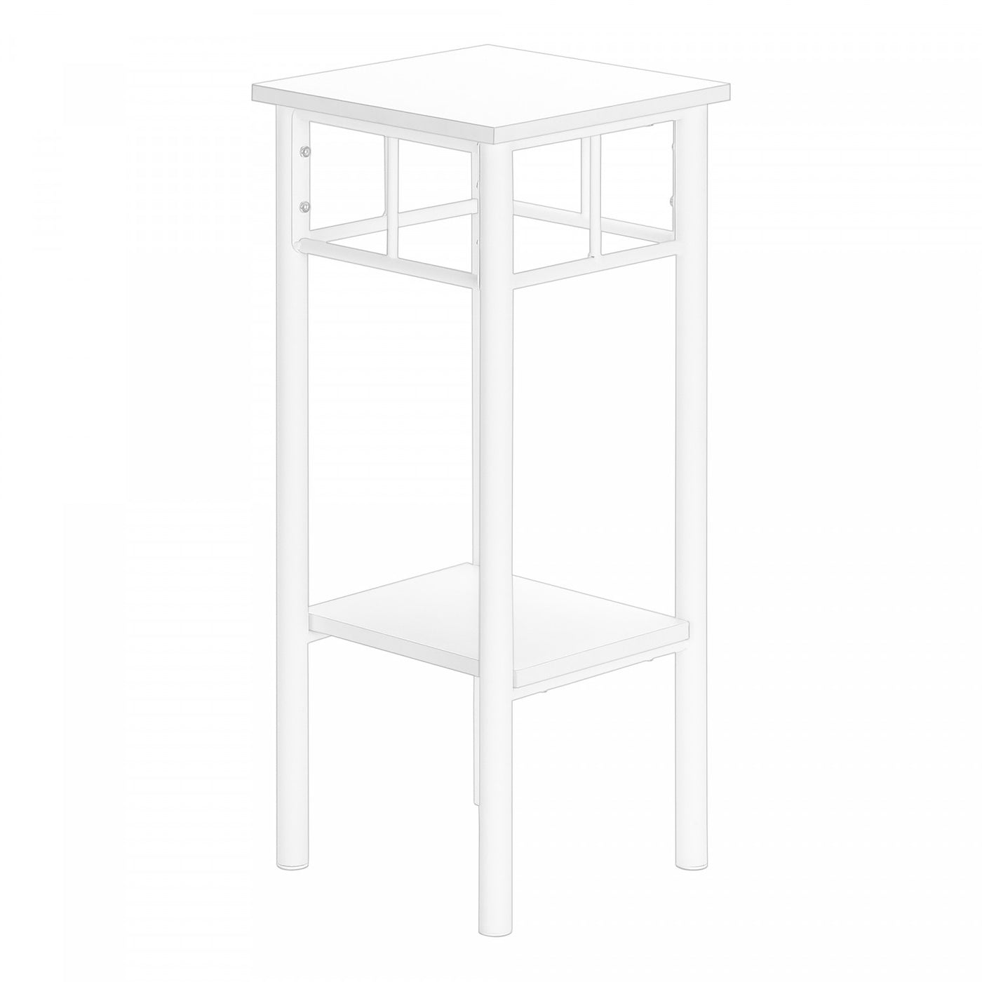 Ilka Side Table - White