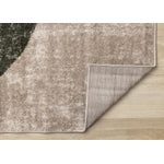 Maui Modern Geometric Area Rug - Grey Green Yellow - 5' X 8'