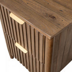 Branswell 2 Drawer Night Table - Brown
