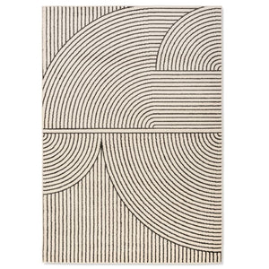Urbane Arches Rug - 3' x 5' - Black