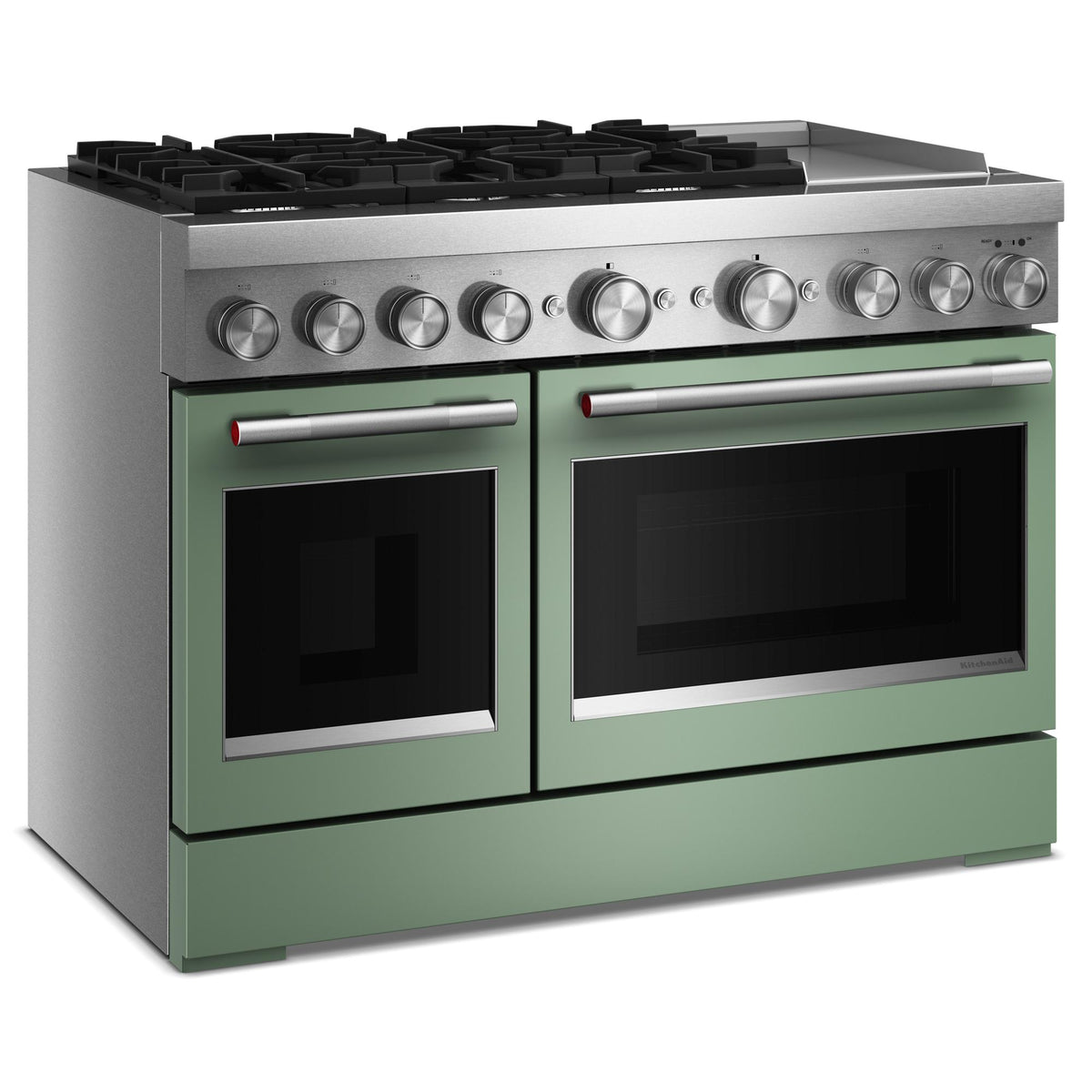 KitchenAid Cardamom Slide-In Range (6 cu. ft.) - KFDD948SDC
